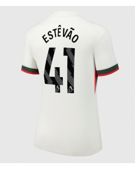 Billige Fotballdrakt Chelsea Estevao Willian #41 Replika Bortedrakt Dame 2025-26 Kortermet Billige Fotballdrakt Chelsea Estevao Willian #41 Replika Bortedrakt Dame 2025-26 Kortermet